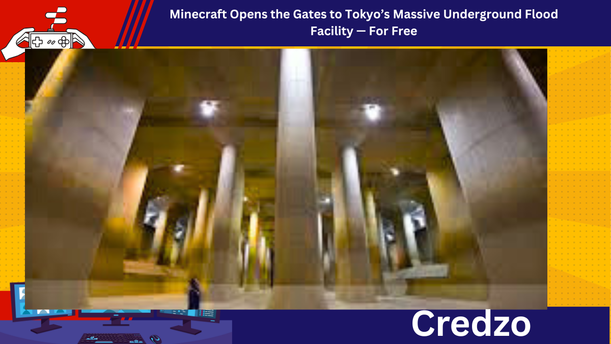 Minecraft Opens the Gates to Tokyo’s Massive Underground Flood Facility — For Free