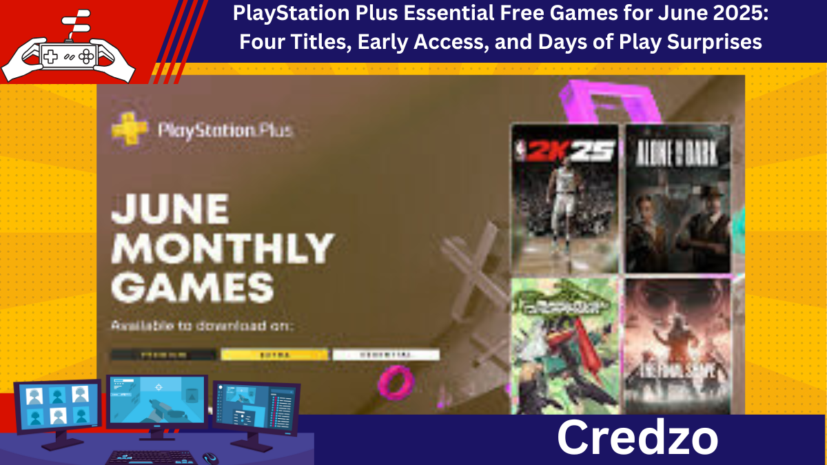PlayStation Plus Essential Free Games for June 2025: Four Titles, Early Access, and Days of Play Surprises
